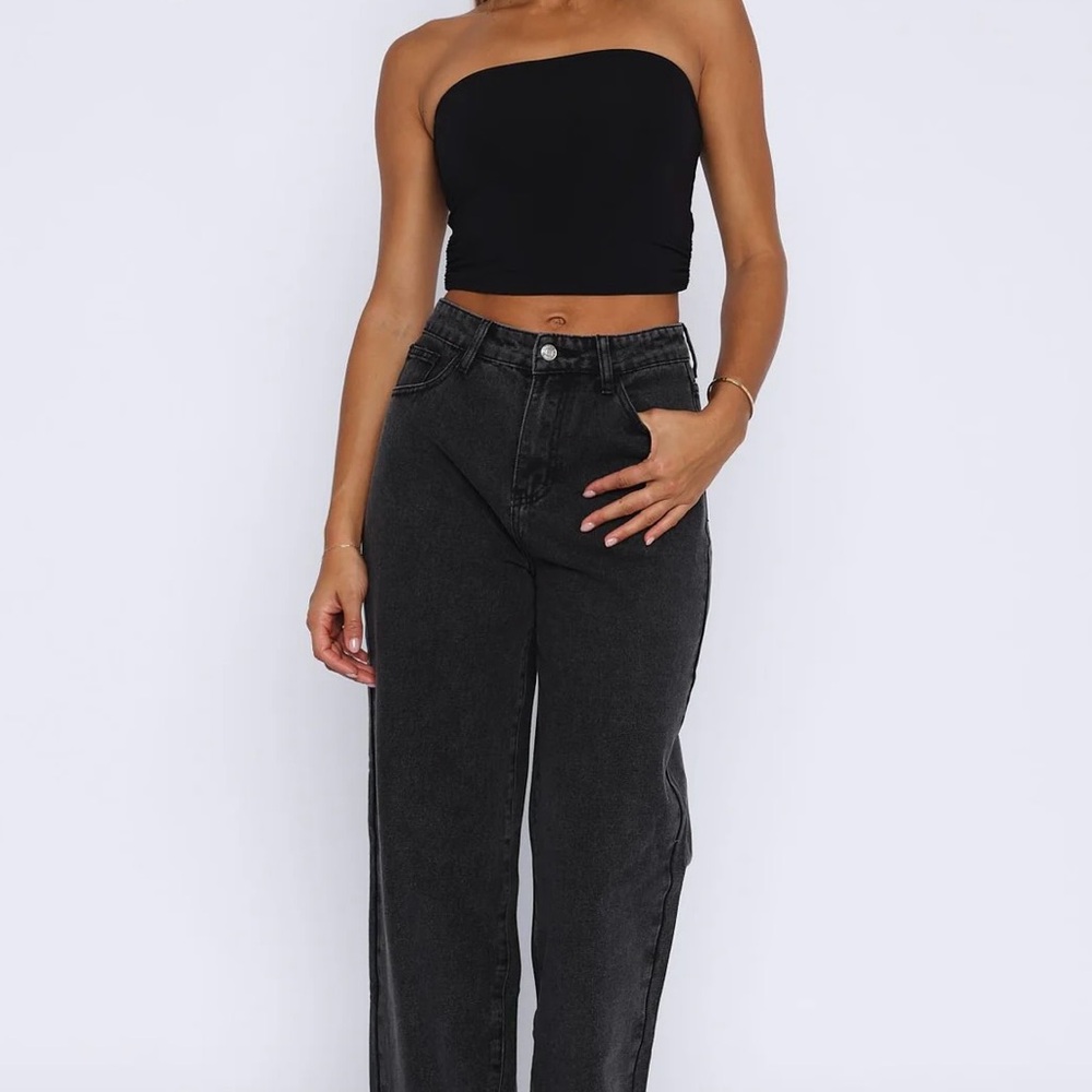 White Fox Boutique Black Wide Leg Pants